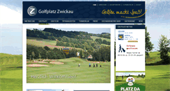 Desktop Screenshot of golfplatz-zwickau.de